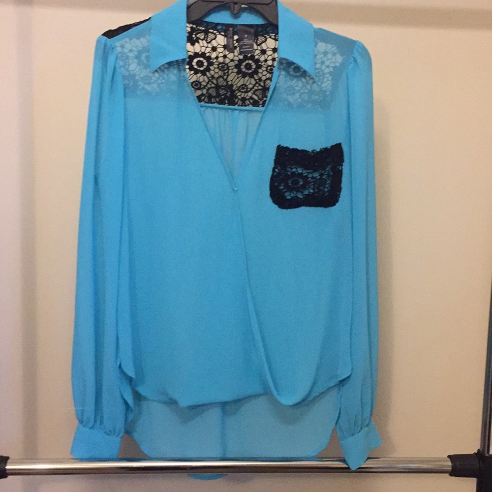 NWT sheer top